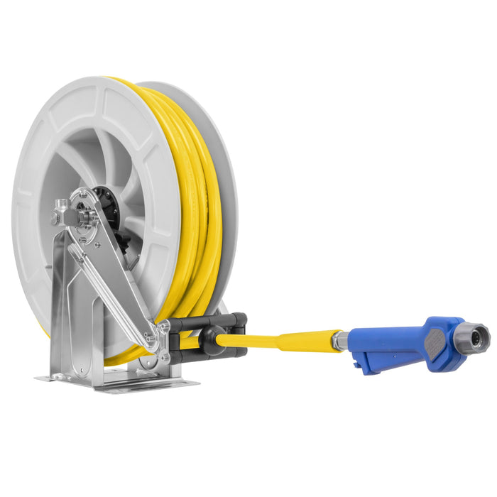 Schlauchaufr.grau PUReClean365+® 60 bar 24 M.gelb 1/2"IG : Pistole ST-3225