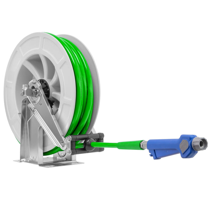 Schlauchaufr.grau PUReClean365+® 60 bar 24 M.grün 1/2"IG : Pistole ST-3225