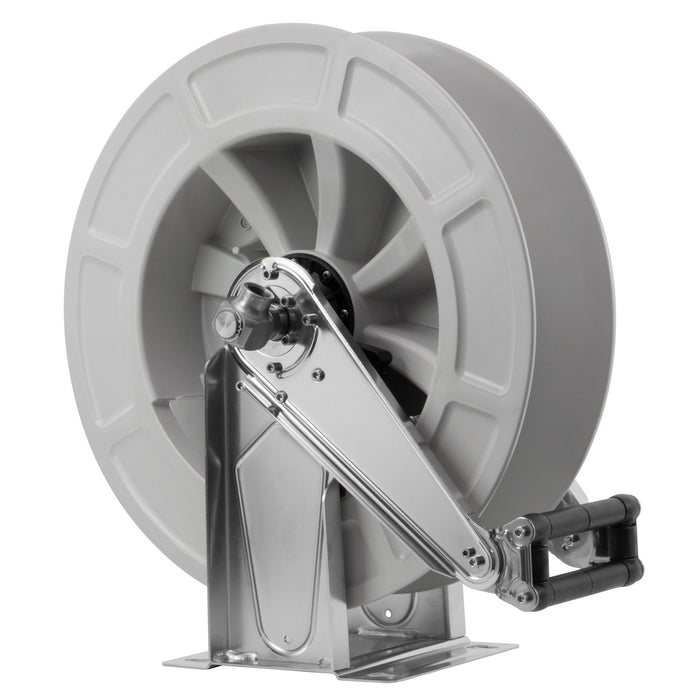 Schlauchaufroller ABS 28 M. 1/2-1/2 IG Grau 300 bar