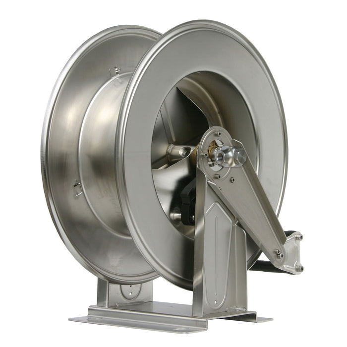 Schlauchaufroller 544 30 M 1/2"IG:1/2"IG Edelstahl 300 bar