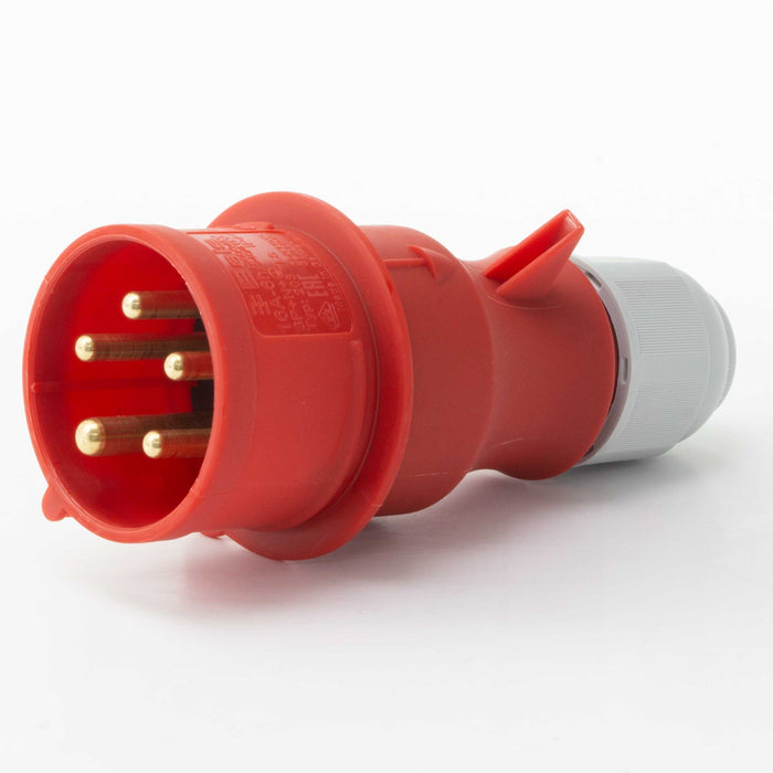 CEE-Stecker 203-TLS 16A 400V 3PNE IP44