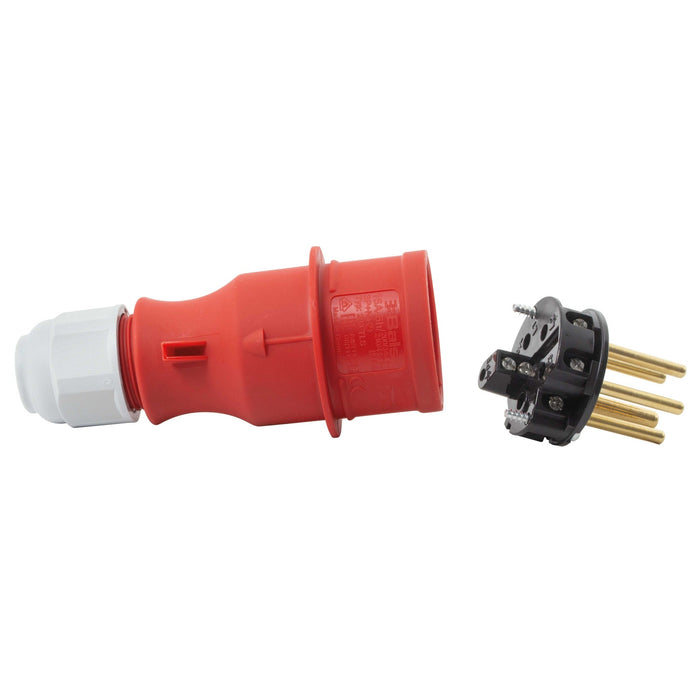 CEE-Stecker 203-TLS 16A 400V 3PNE IP44