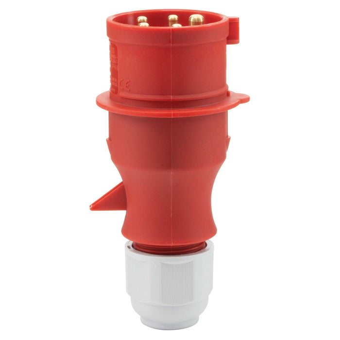 CEE-Stecker 203-TLS 16A 400V 3PNE IP44