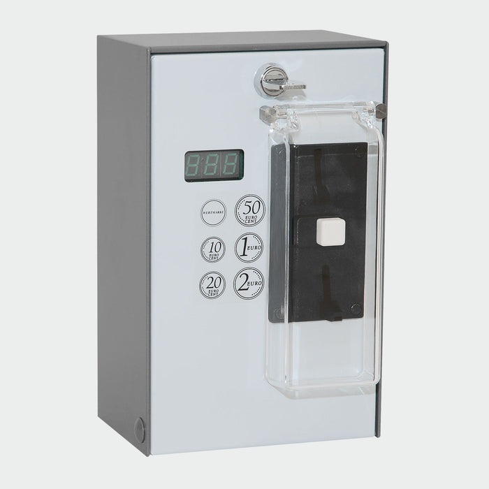 Münzautomat EMS-82 24V; VA Spritzschutz elektronischer MP + Spritzschutzklappe