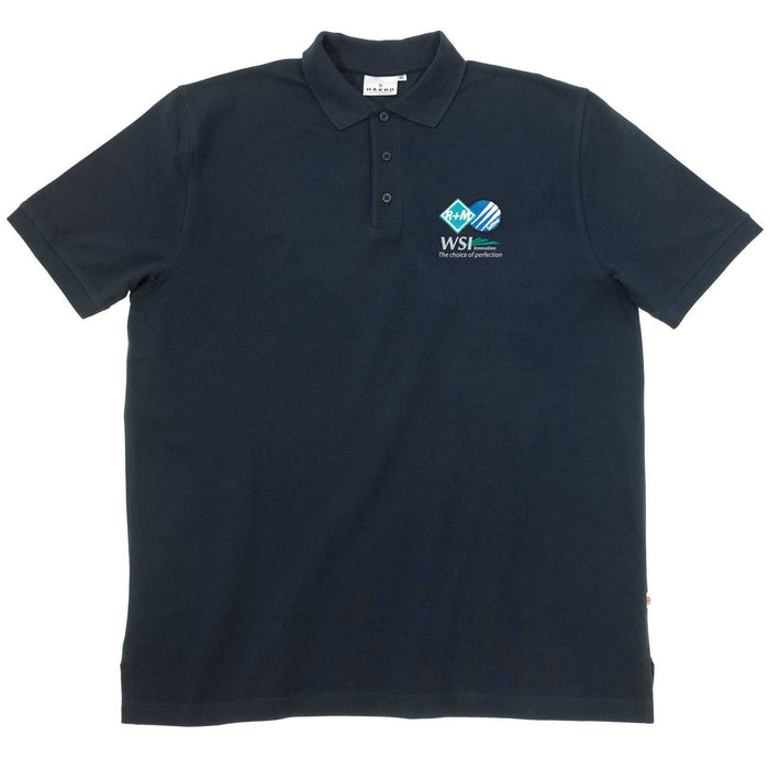 Polo-Shirt R+M/ST/WSI Größe S Blau