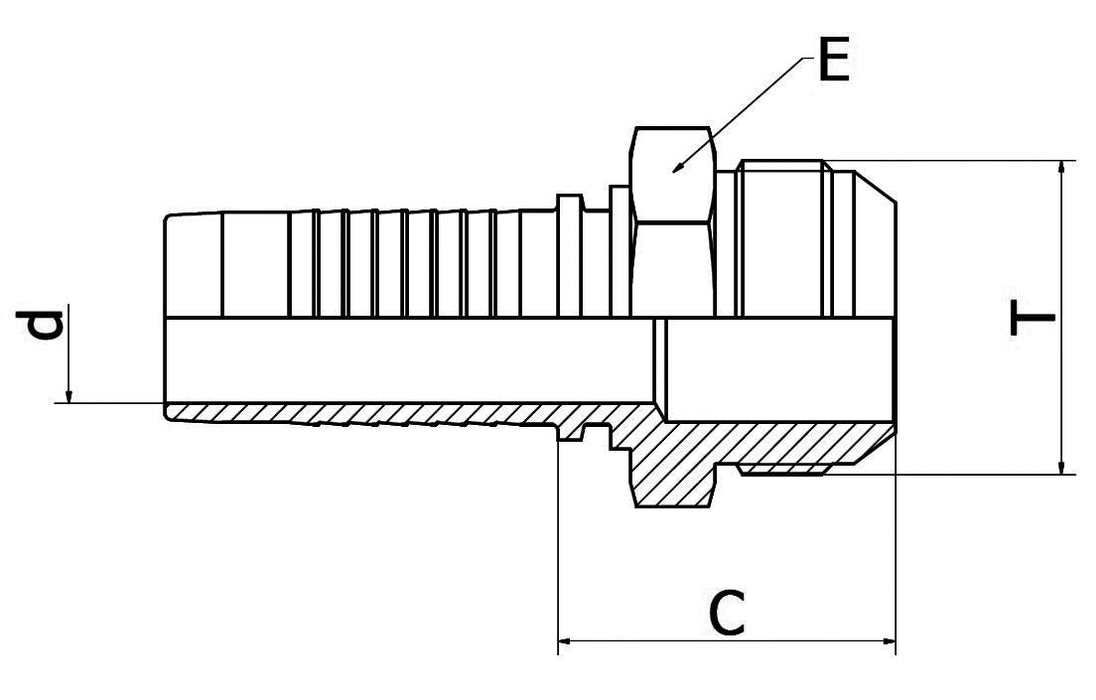 ValCon Pressnippel | AGJ - VC09JM05 | DN8 | 9/16"-18