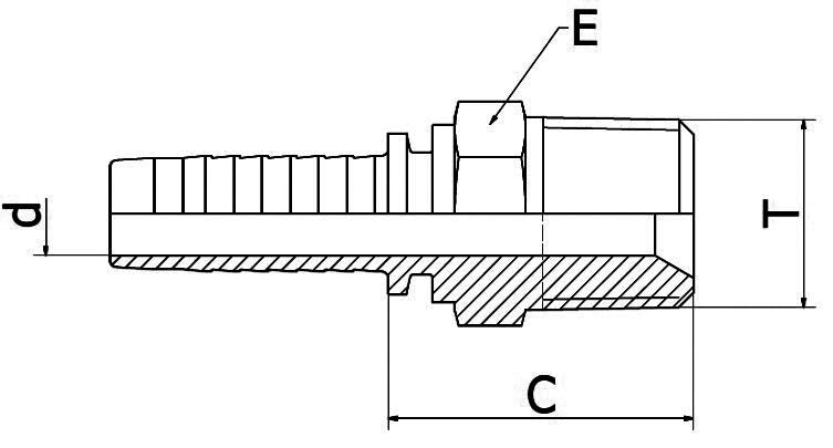 ValCon Pressnippel | AGR-Konisch - VC12BMT12 | DN19 | R3/4"