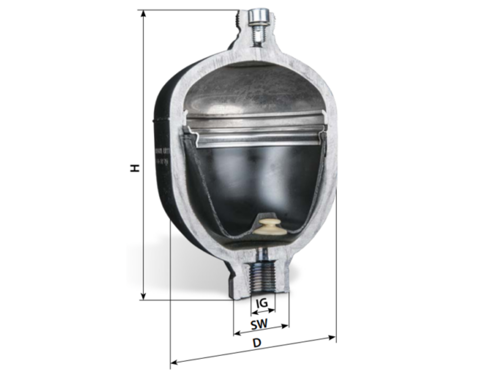 Druckspeicher SBC ABS Hydrauliklock Bremse Original Mercedes 0265202063
