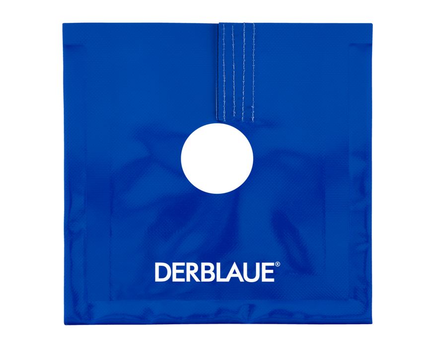 DER BLAUE Einfach-Rosette 1x50mm (VE 10)