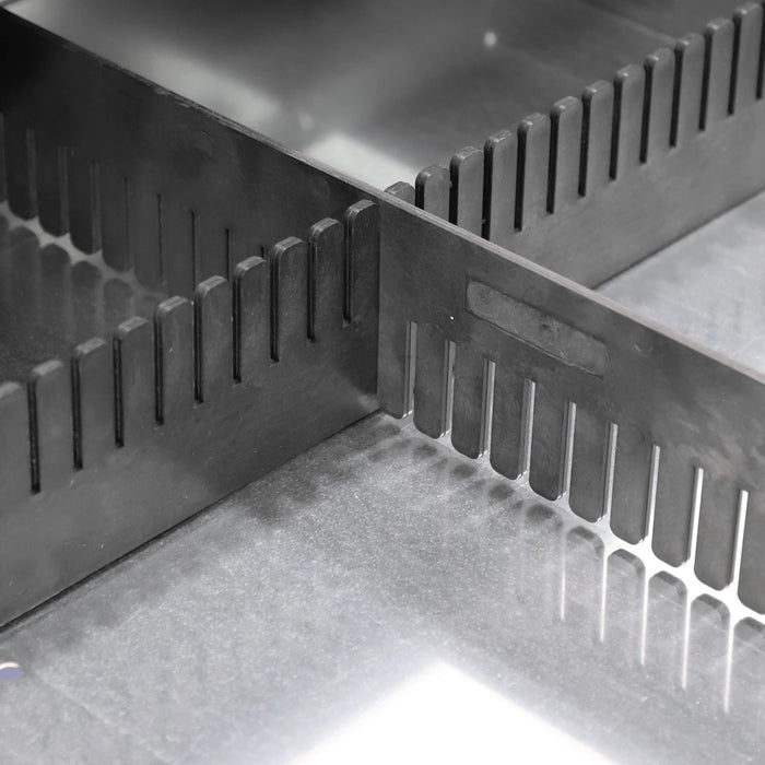 sth-systeme Facheinteiler 100 kurz | für Schubladen ab 100 mm Höhe