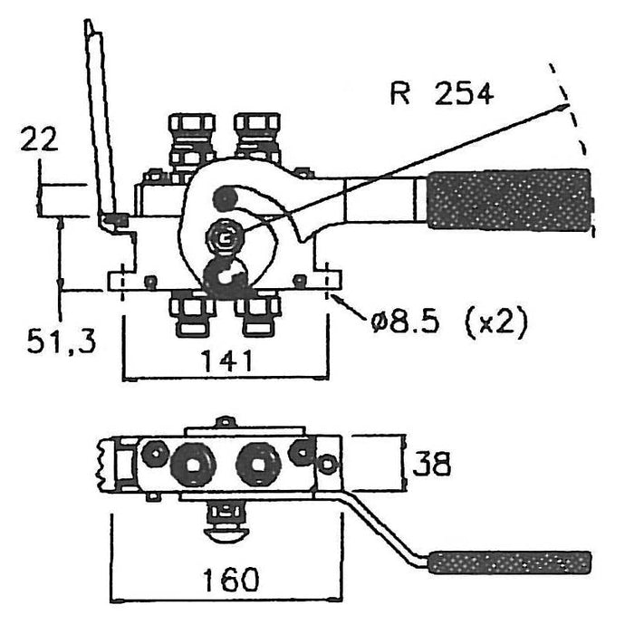 Faster Multikupplung PB06 / DN10