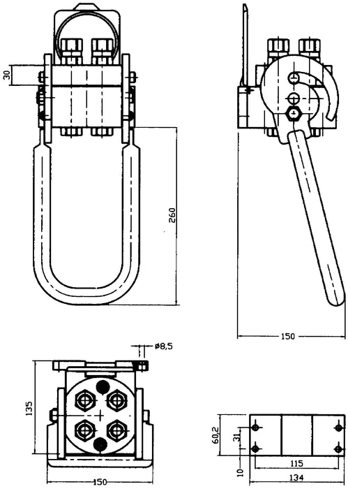 Faster P508 | STECKER | CrIII – DN12 | BSP-ANSCHLUSS