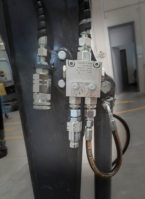 WKH DN20 Umschalthahn PN400 G3/4 IG – Standardausführung (3 Eingänge, 2x Verschlussschraube)
