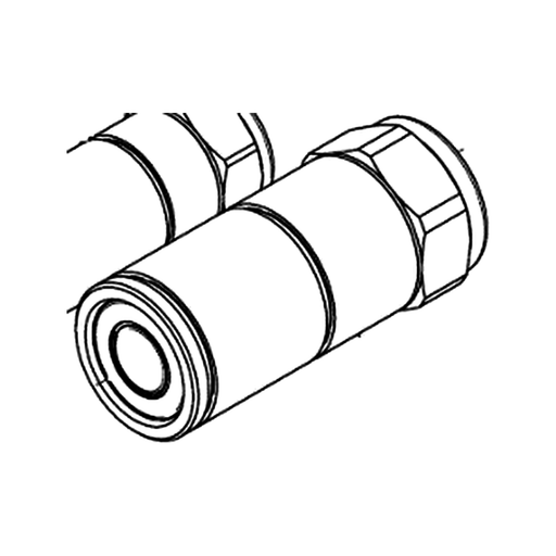 Pister Taklock Kupplungsmuffe DN20 für WP20-2 – Zeichnung, Art.-Nr. 950-999-025