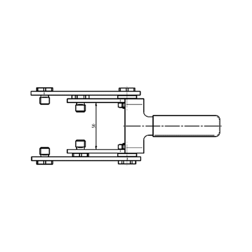 Pister Taklock Teilesatz Hebel für PMK-13-1 – Zeichnung, Art.-Nr. 99-950-033