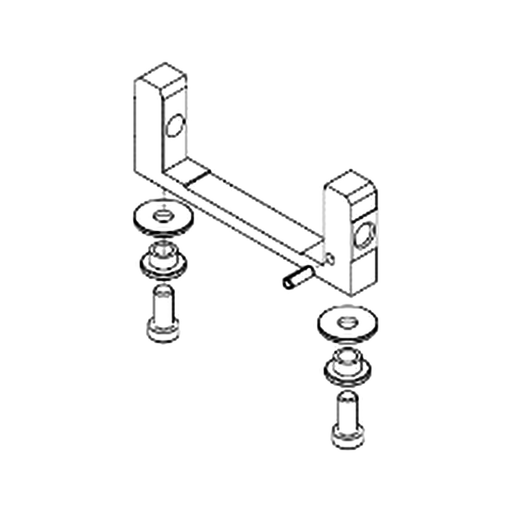 Pister Taklock Teilesatz Trägerrahmen für WP-10/10-1 – Zeichnung, Art.-Nr. 99-950-029