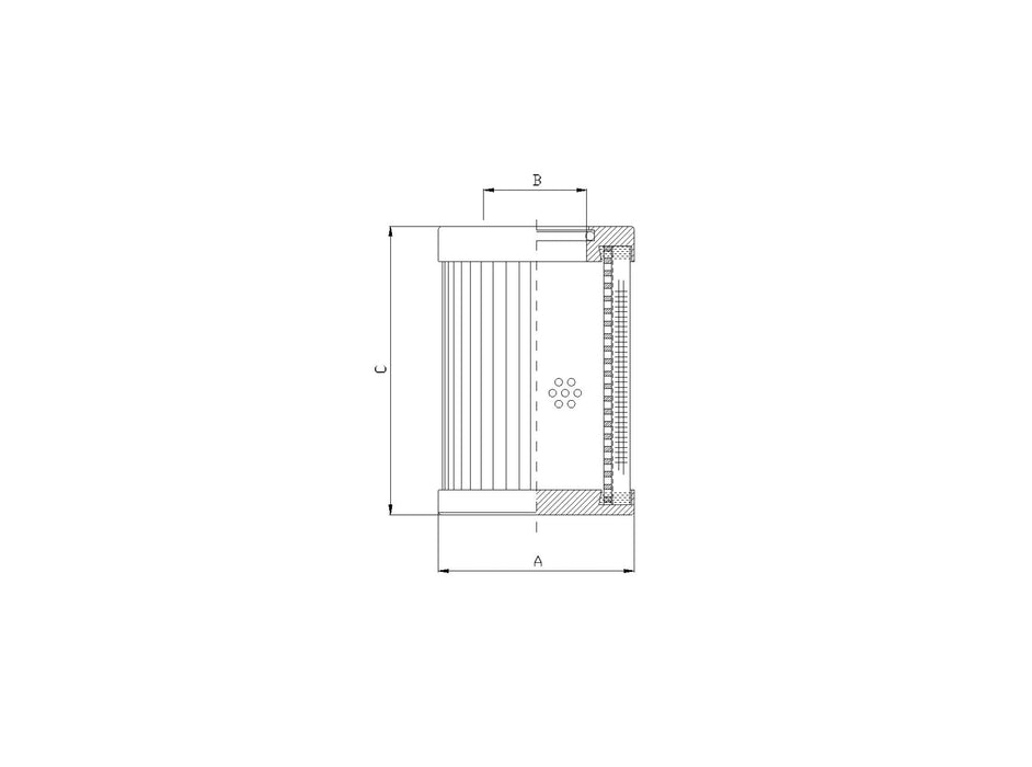 Original FILTREC Hydraulikfilterelement (Druckfilter) D111T60B