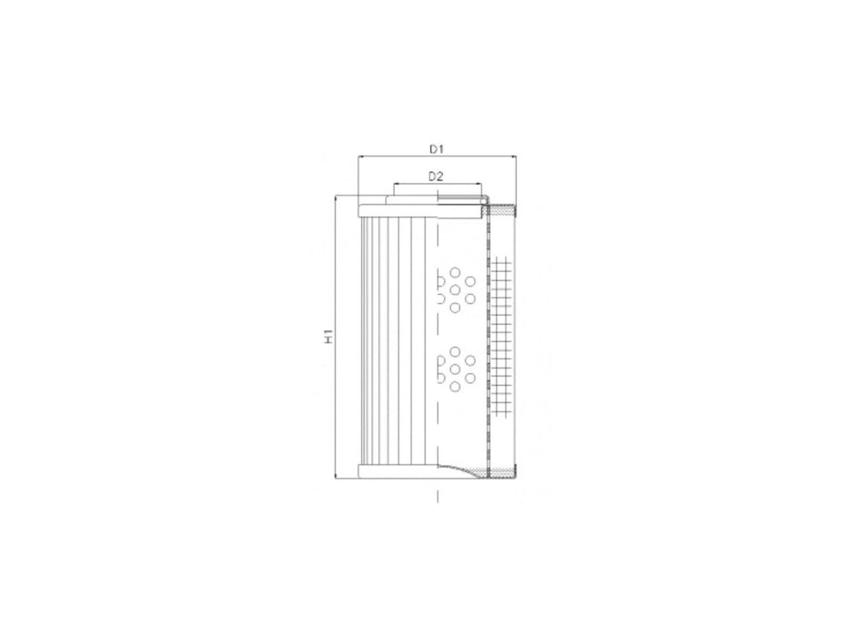 Original FILTREC Hydraulikfilterelement (Druckfilter) DHD500G10V