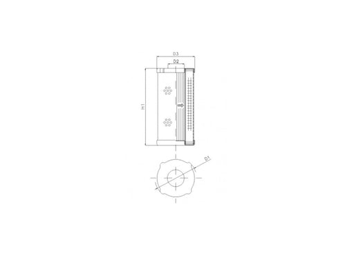 Original FILTREC Hydraulikfilterelement WP794