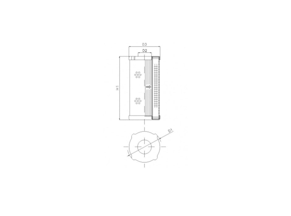 Original FILTREC Hydraulikfilterelement WP794