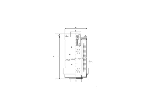 Original FILTREC Hydraulikfilter WX521