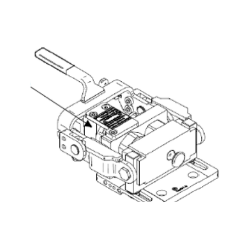 Pister Taklock Kupplung DN20 maschinenseitig (PMK-20) – Zeichnung