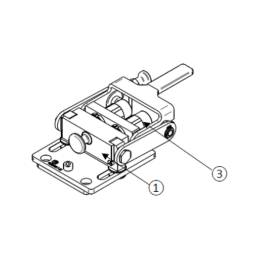 Pister Taklock Kupplung DN10 maschinenseitig (PMK-10) – Zeichnung