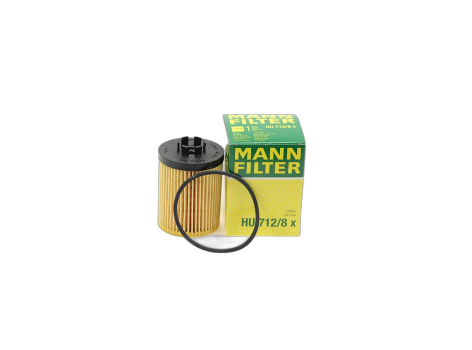 Original MANN-FILTER Ölfilterelement metallfrei HU 712/8 x