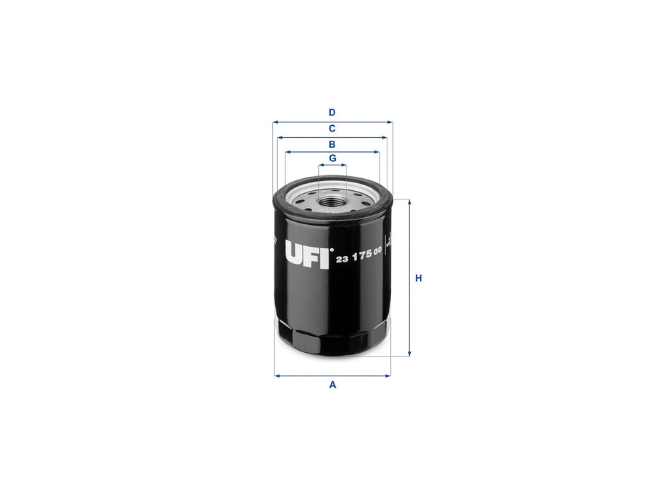 Original UFI Filters Ölfilter SpinOn 23.175.00