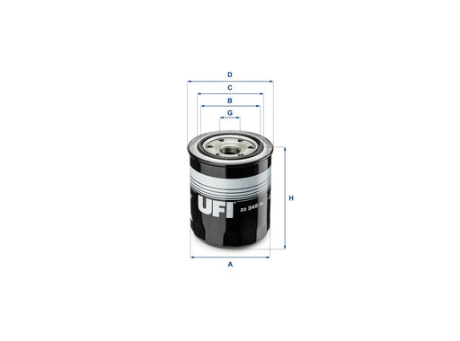 Original UFI Filters Ölfilter SpinOn 23.248.00
