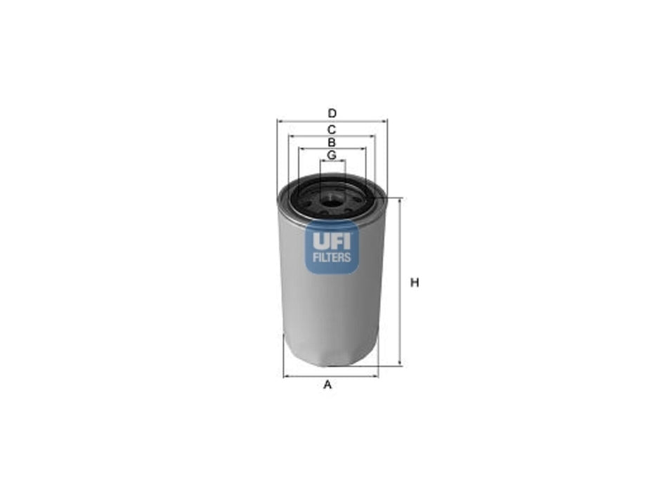 Original UFI Filters Ölfilter SpinOn 23.497.00