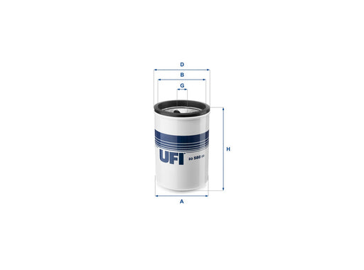 Original UFI Filters Ölfilter SpinOn 23.588.00