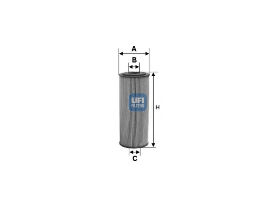 Original UFI Filters Ölfilterelement 25.131.00