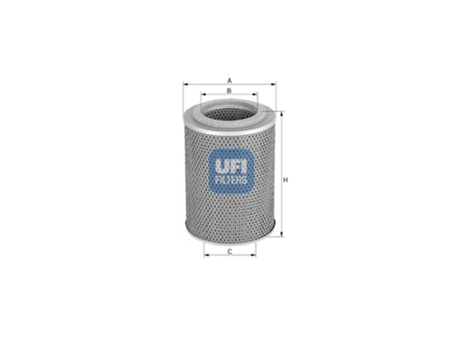 Original UFI Filters Ölfilterelement 25.455.01